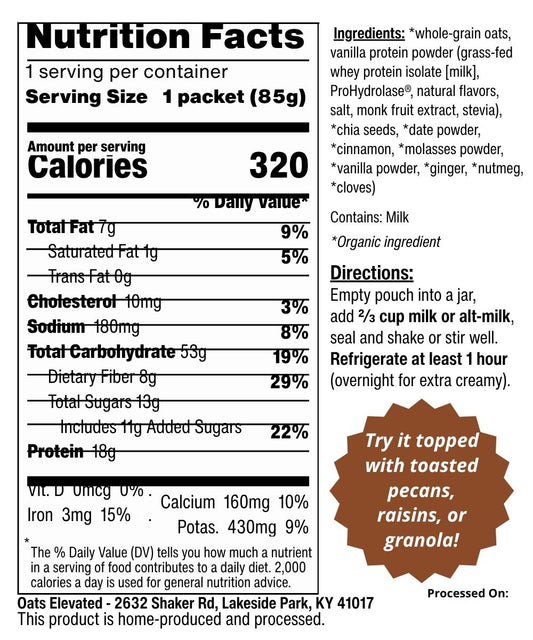 Gingerbread - Limited Edition (Overnight Oats)