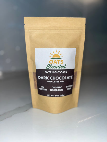 Dark Chocolate with Cacao Nibs (Overnight Oats)