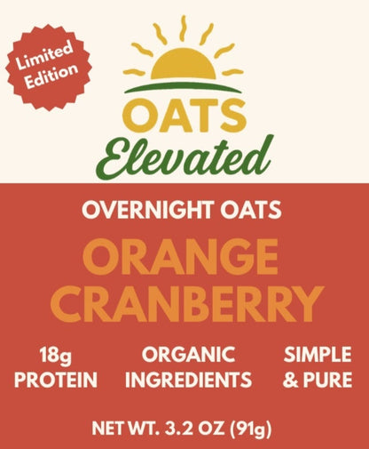 Orange Cranberry - Limited Edition (Overnight Oats)