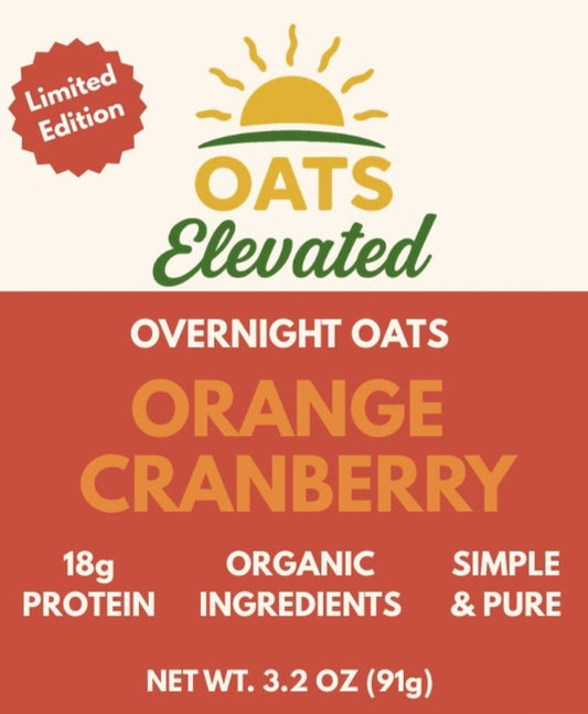 Orange Cranberry - Limited Edition (Overnight Oats)