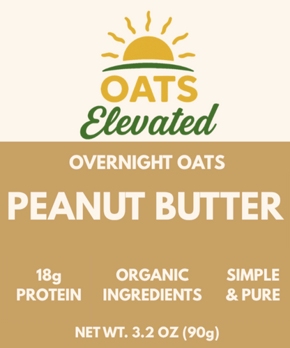 Peanut Butter (Overnight Oats)