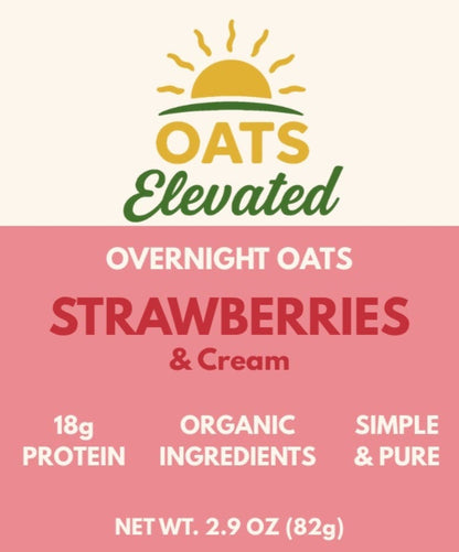 Strawberries & Cream (Overnight Oats)