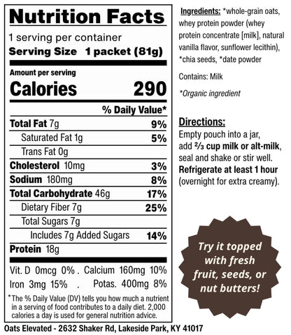 Vanilla (Overnight Oats)